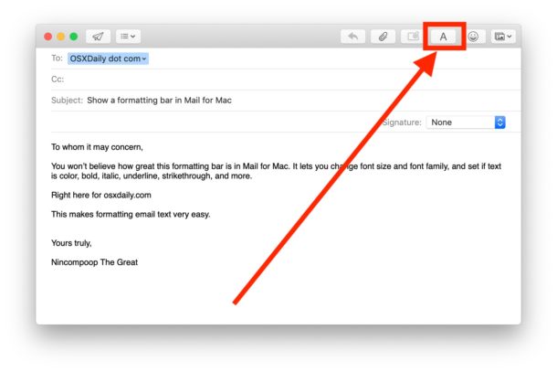 mac mail - set up reminders for email messages